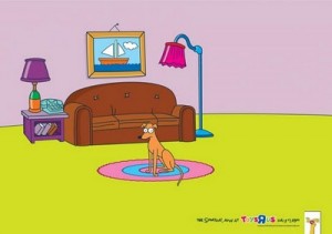 simpsons couch 300x211 Top Duns(Ten) Stories of the Week